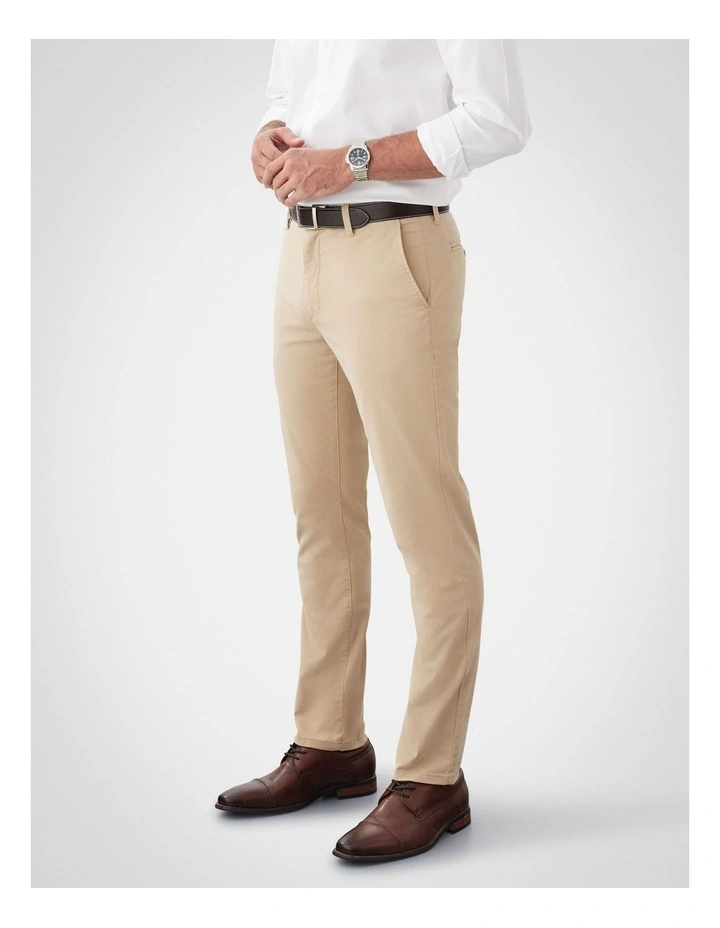 Modern Chino Pant in Camel image 4