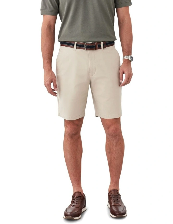 Comfort Stretch Twill Shorts in Desert image 1