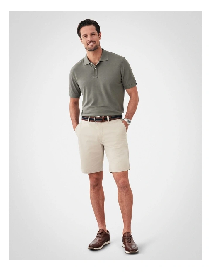 Comfort Stretch Twill Shorts in Desert image 5