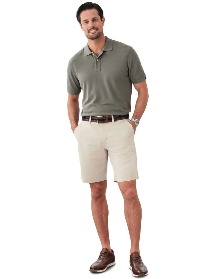 Comfort Stretch Twill Shorts in Desert image 5