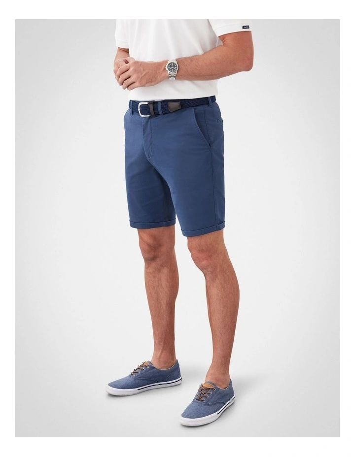 Modern Club Stretch Shorts in Blue image 4