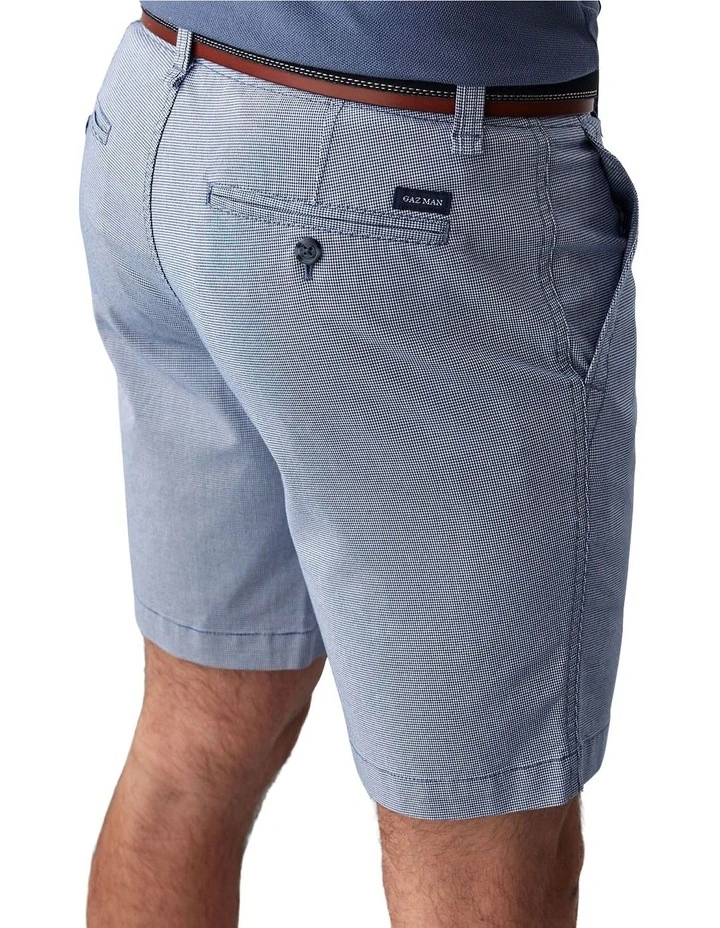 Active Quick Dry Houndstooth Shorts in Blue image 3