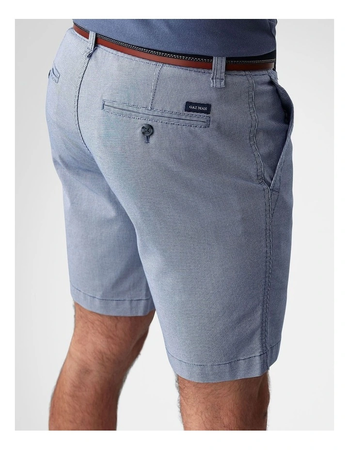 Active Quick Dry Houndstooth Shorts in Blue image 3