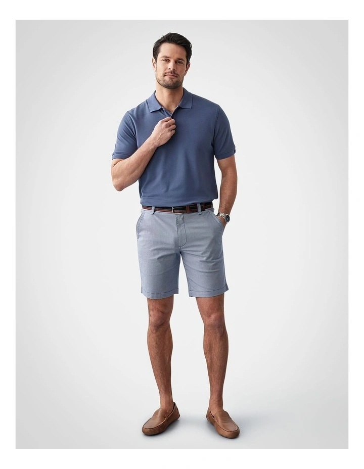 Active Quick Dry Houndstooth Shorts in Blue image 5