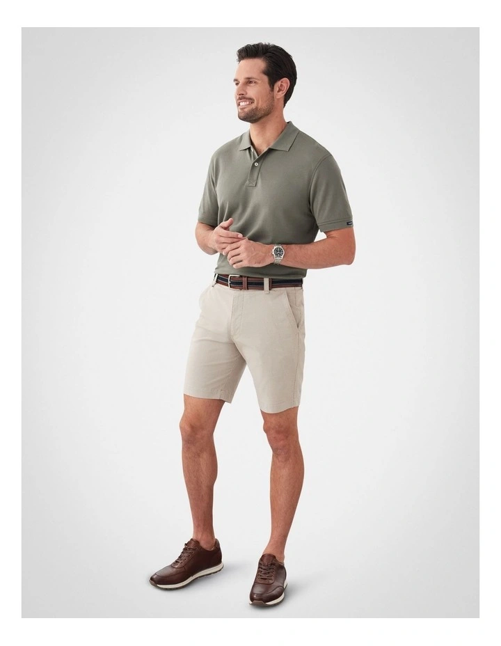 Active Quick Dry Houndstooth Shorts in Sand image 5