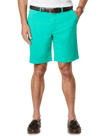 Gazman Comfort Twill Short Green | MYER
