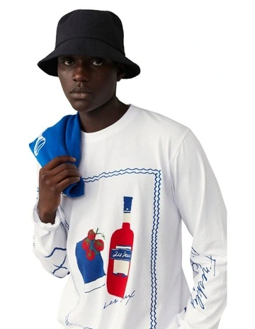 Freshly Picked Long Sleeve T-shirt in White