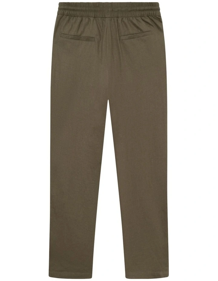 Patrick Linen Pants in Bungee Cord image 4