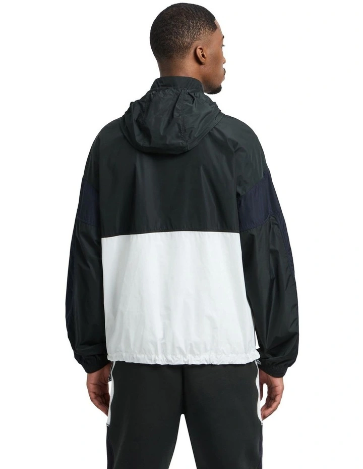 Summer Colour Block Blouson Jacket in Jet Set/White image 2