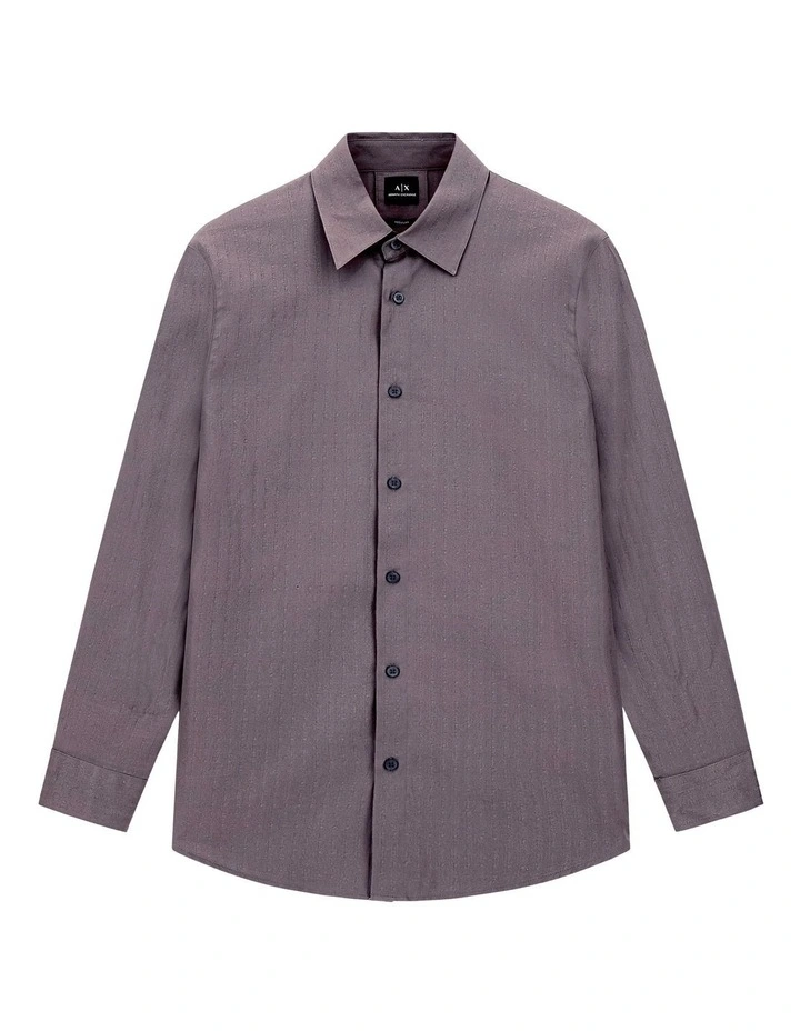 Winter Shades Shirt in Dark Gull Grey Stripe image 5