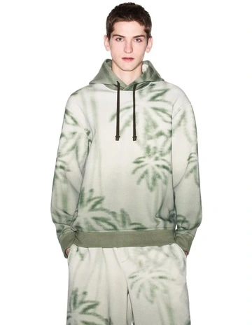 Urban Height Palm Hoodie in Moonstruck