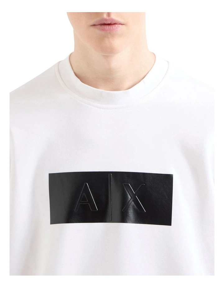 Men's Logo Sweatshirt in Off White image 4