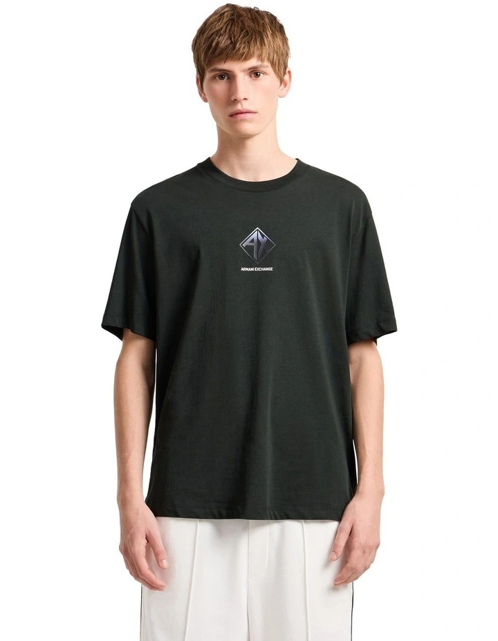 Summer HD Logo T-shirt in Jet Set image 1
