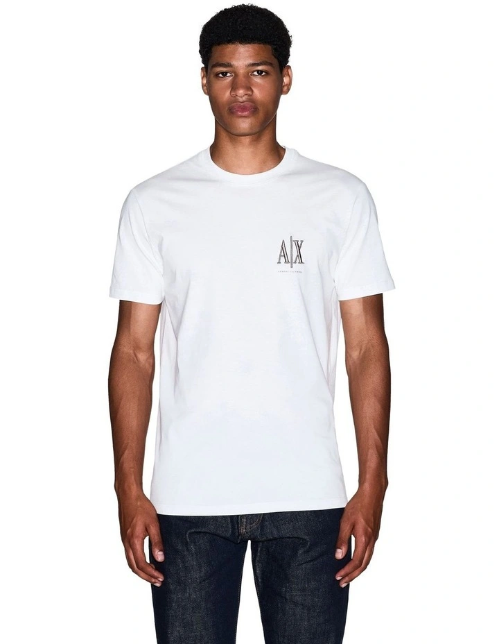 Icon T-shirt in Off White image 1