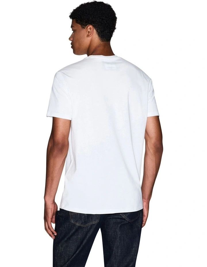 Icon T-shirt in Off White image 2