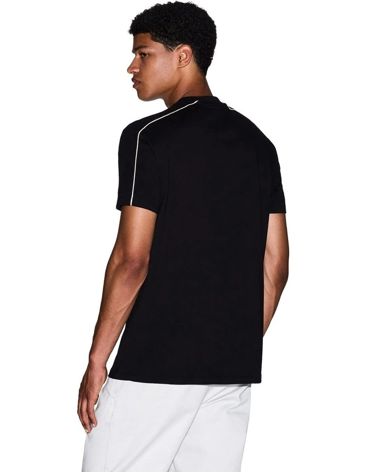 Refined Sport Chest Logo T-shirt in Black image 2