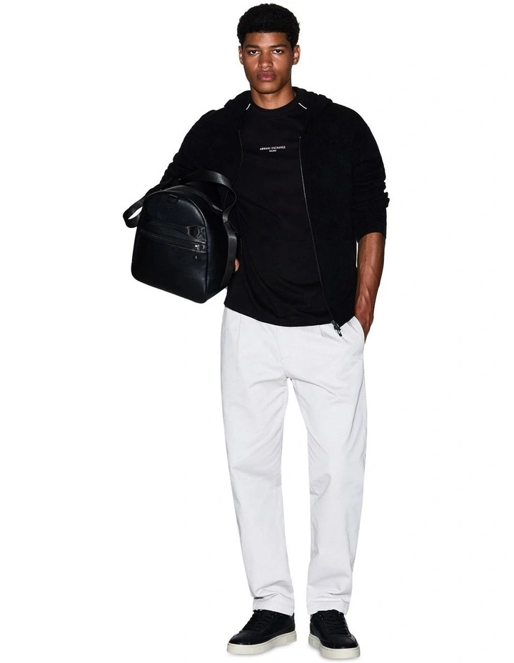 Refined Sport Chest Logo T-shirt in Black image 3