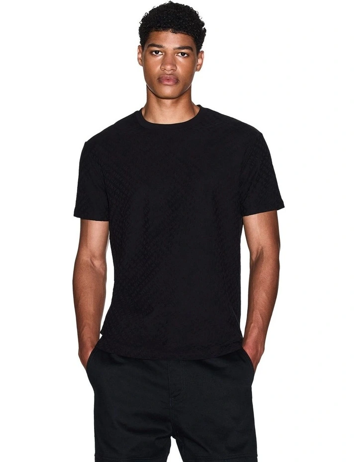 Logo Execution T-shirt in Black image 1