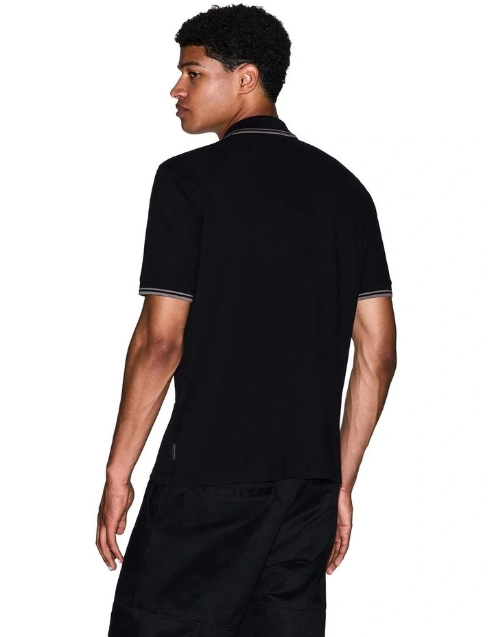 Cozy Lab Polo in Black image 2
