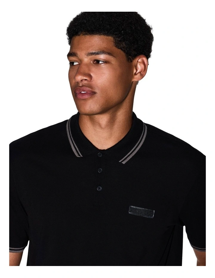 Cozy Lab Polo in Black image 4