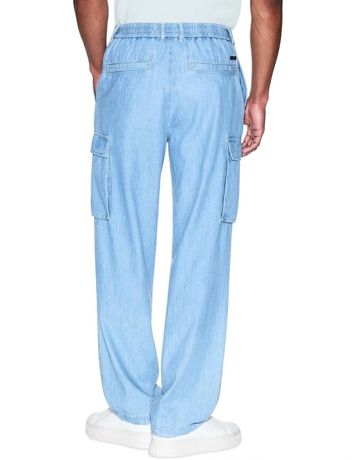 Urban Sailor Denim Trousers in Blue image 2