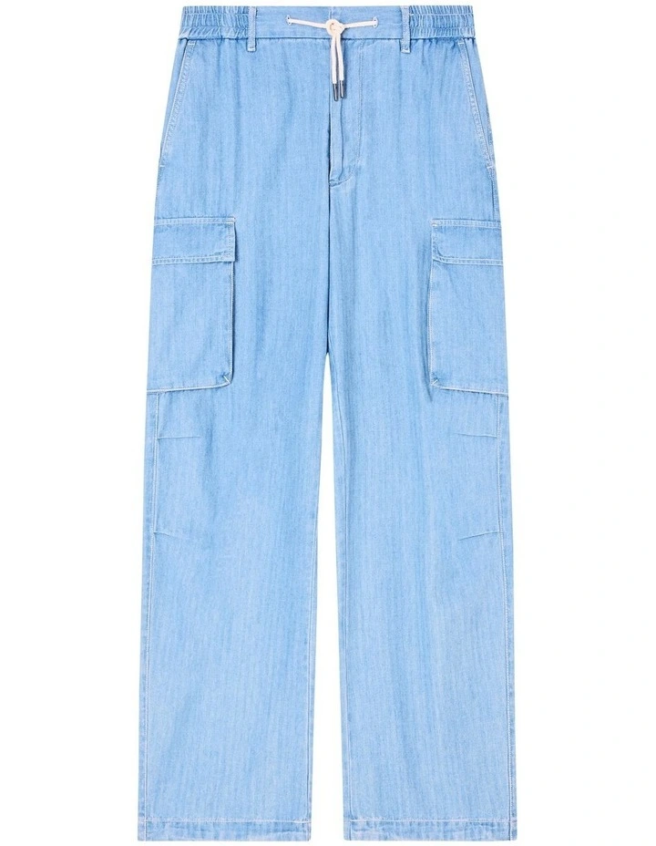 Urban Sailor Denim Trousers in Blue image 5