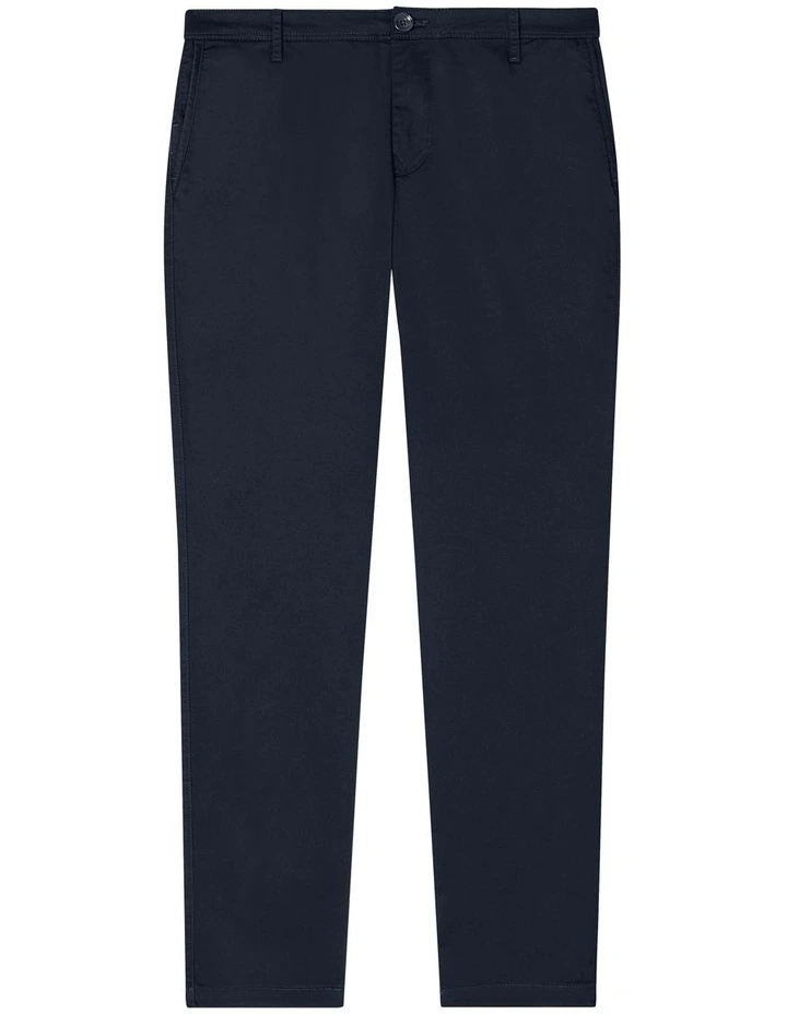 Basics Trousers in Deep Navy image 5