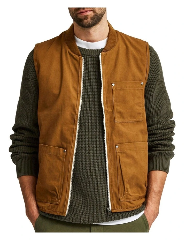 cotton men's vest