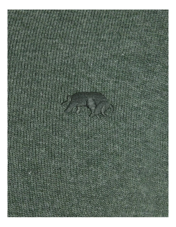 Classic Knitted Long Sleeve Polo Sage image 5