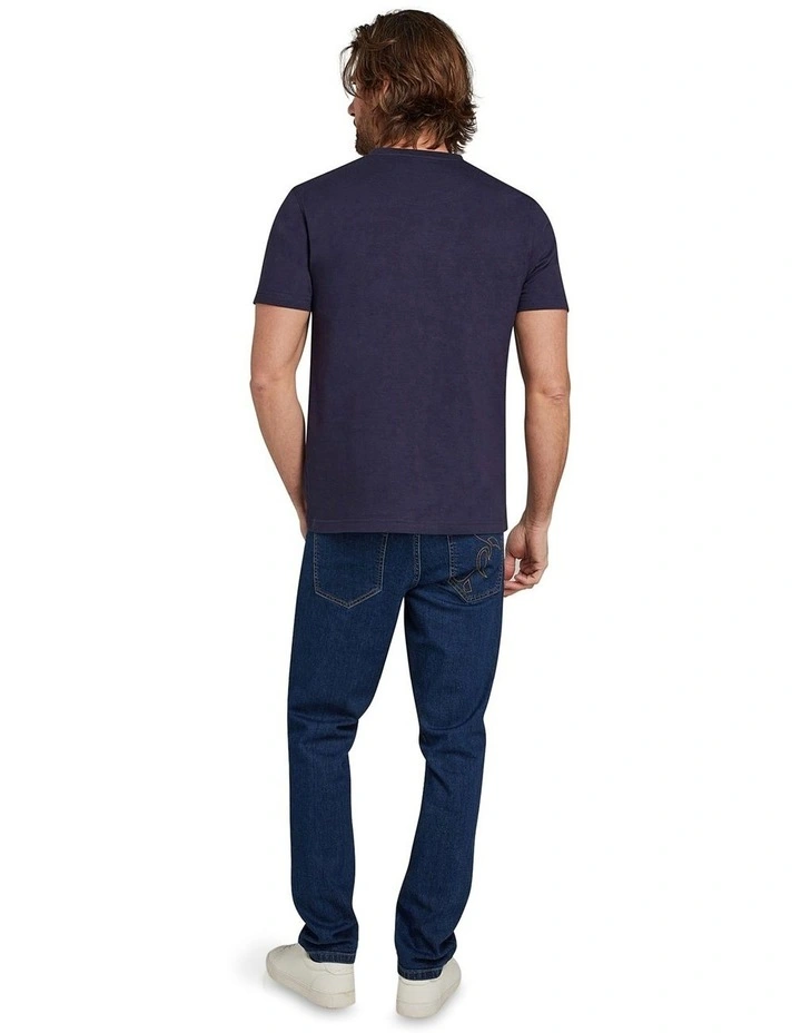 Slash Bull T-Shirt in Navy image 2