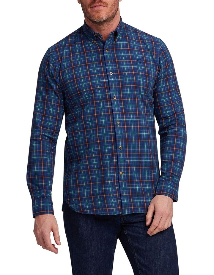 Twill Multi Check Long Sleeve Shirt
