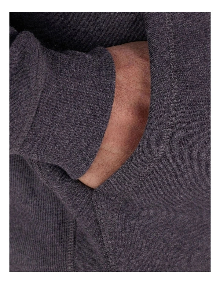 Activewear Zip Thru Hoodie in Gunmetal Grey image 6