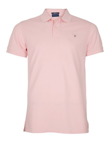 Gant Solid Pique Rugger Polo Pink | MYER