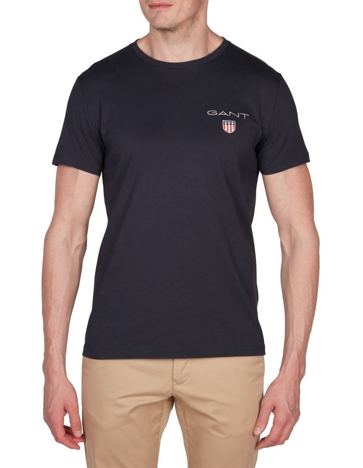 Medium Shield T-Shirt Blue