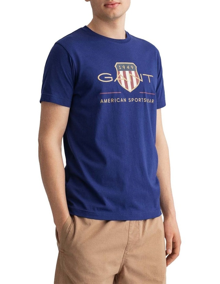 Archive Shield Short Sleeve T-Shirt Beacon Blue