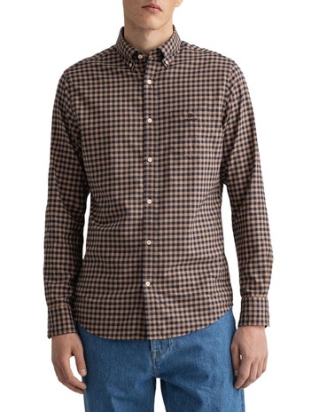 Gant Winter Twill Buffalo Check Long 