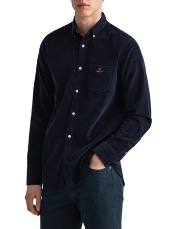 Gant Corduroy Long Sleeve Shirt Evening 