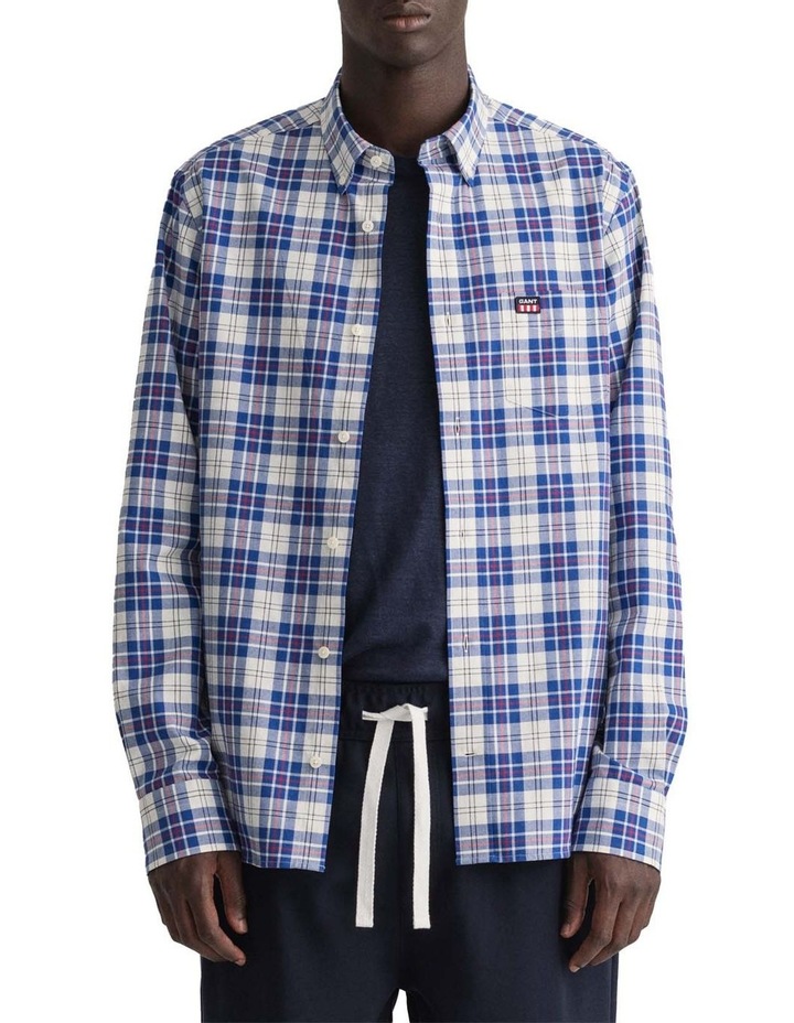 Regular Twill Check Long Sleeve Shirt in Classic