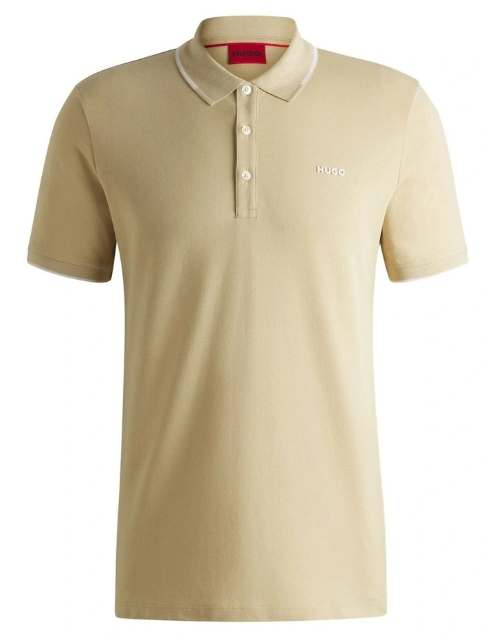 Dinoso Polo Shirt in Open Beige image 5