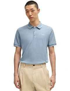 Dinoso Polo in Open Blue