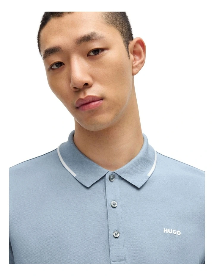 Dinoso Polo in Open Blue image 3