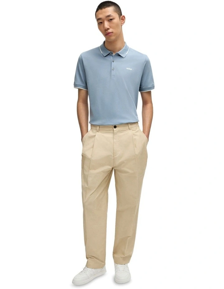 Dinoso Polo in Open Blue image 4