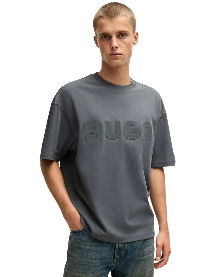 Dinkee T-shirt in Open Grey image 1