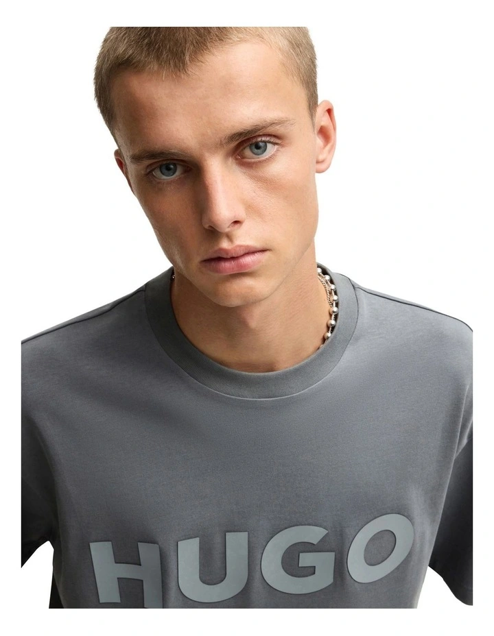 Dinkee T-shirt in Open Grey image 3