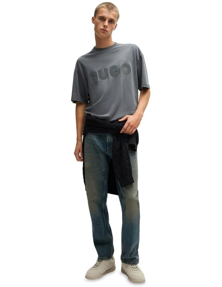 Dinkee T-shirt in Open Grey image 4