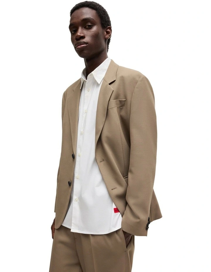 Ebor Short Sleeve Shirt in Open White image 3