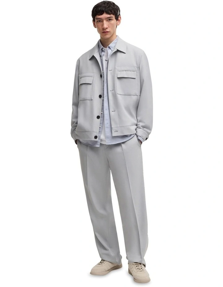 Evito Long Sleeve Shirt in Open Blue image 4