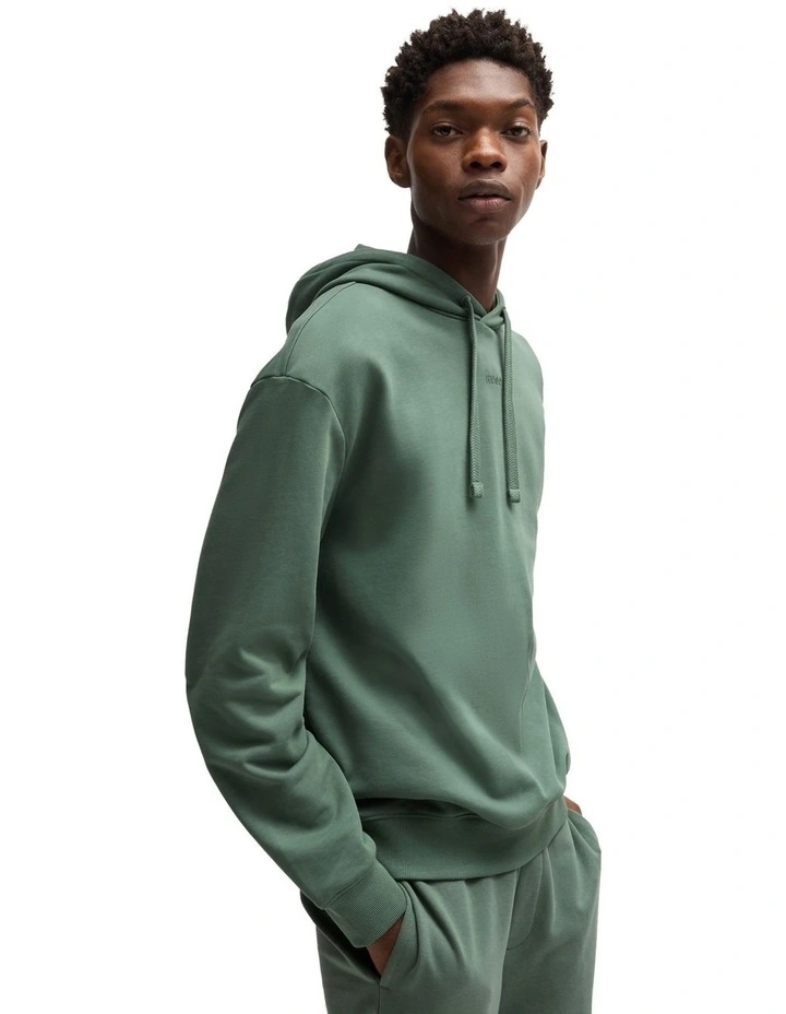 Dapo Hoodie in Open Green image 3