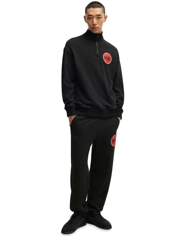 Duluro Sweat Top in Black image 4