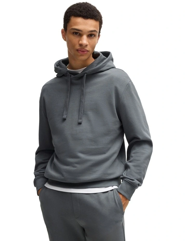 Dapo Hoodie in Open Grey image 1